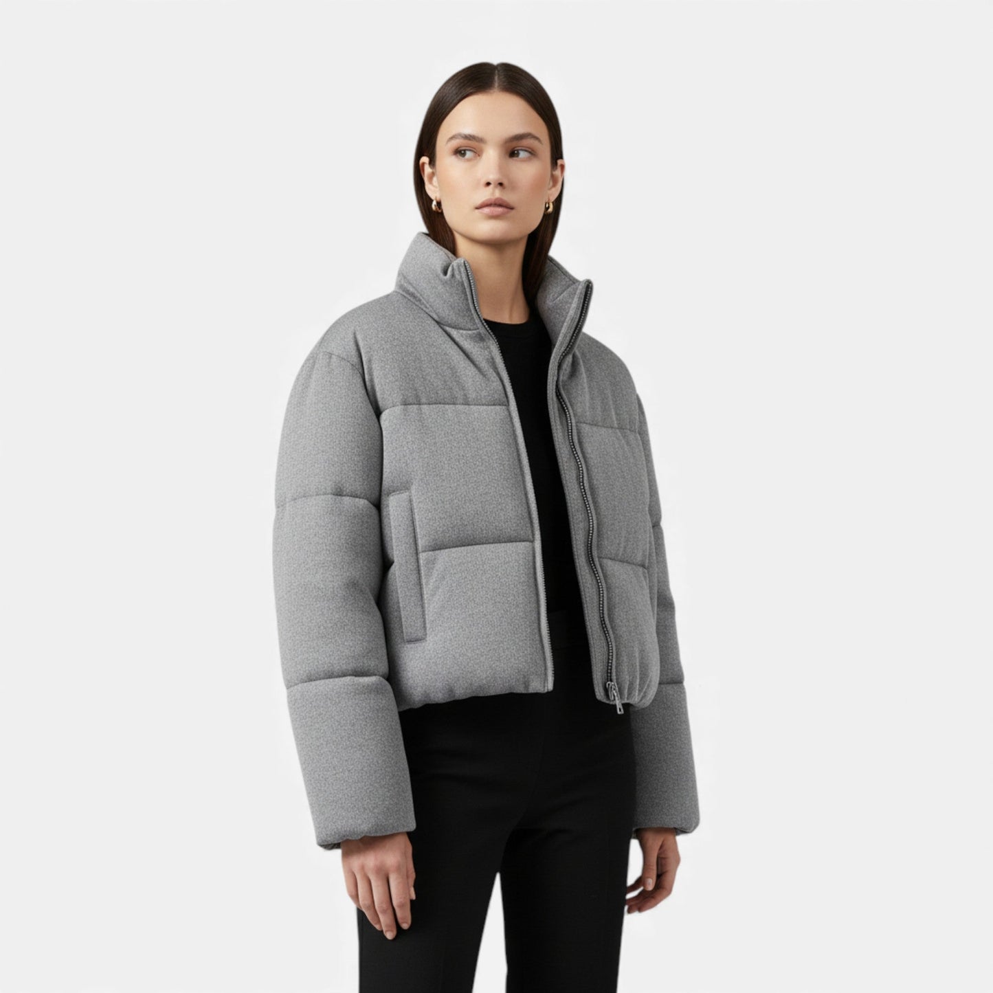 Women’s Soft Knit Cotton-Look Jacket - Samberule