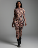 TRISH Leopard Jumpsuit