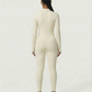 LUVINA Zip-Up Jumpsuit