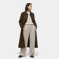 Women’s Structured Long Wool Winter Coat - Samberule