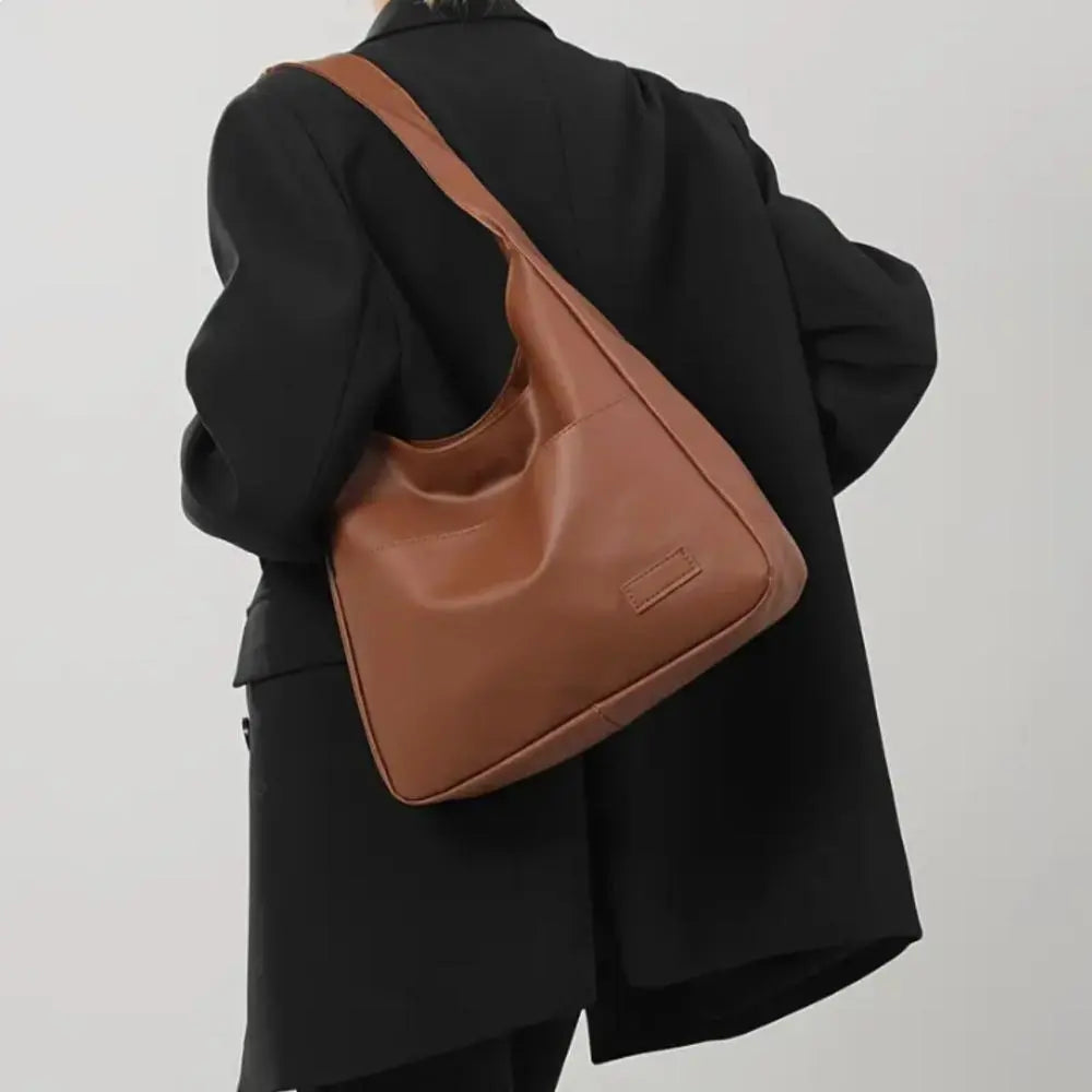 Marilyn - Vegan Leather Hobo Shoulder Bag - Samberule