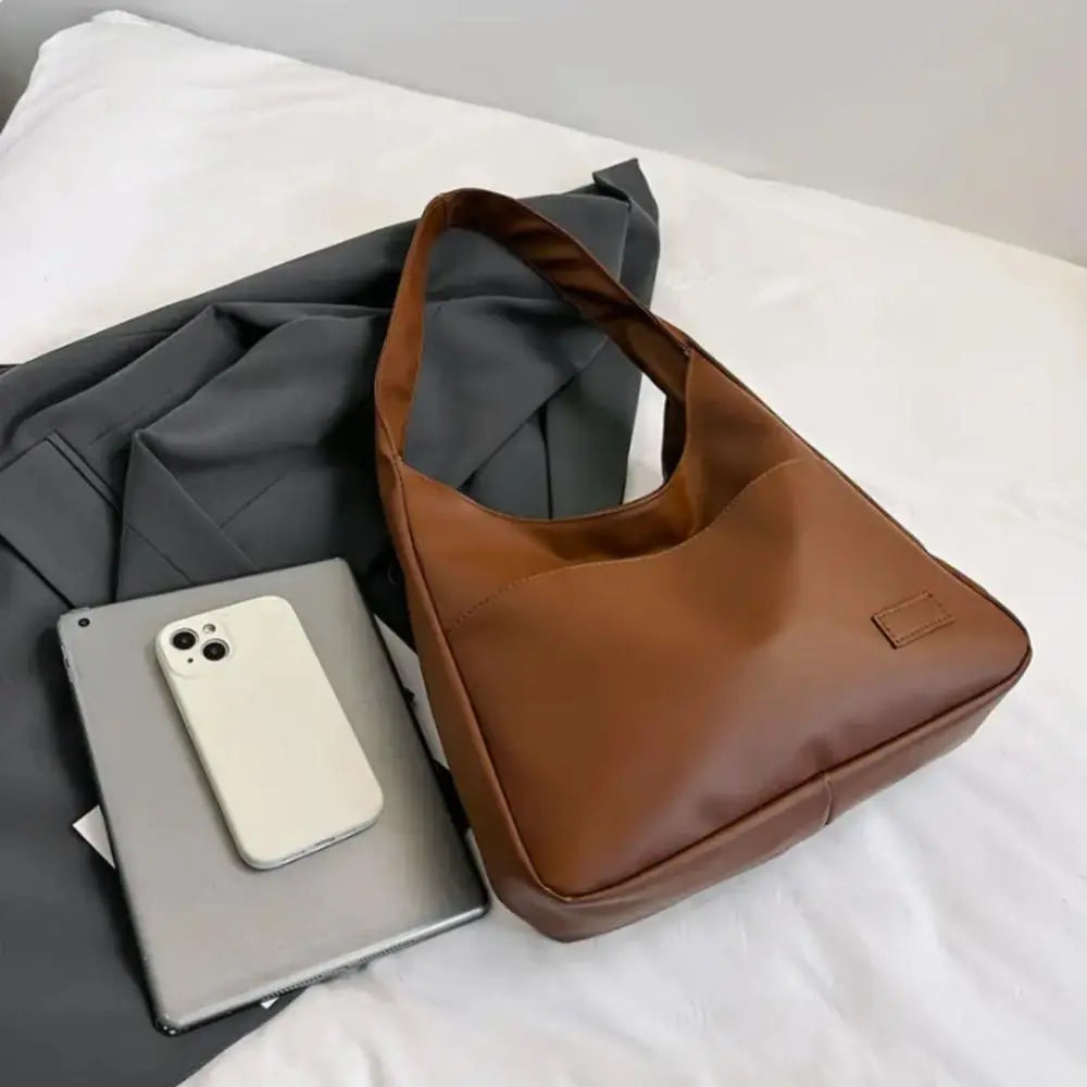 Marilyn - Vegan Leather Hobo Shoulder Bag - Samberule