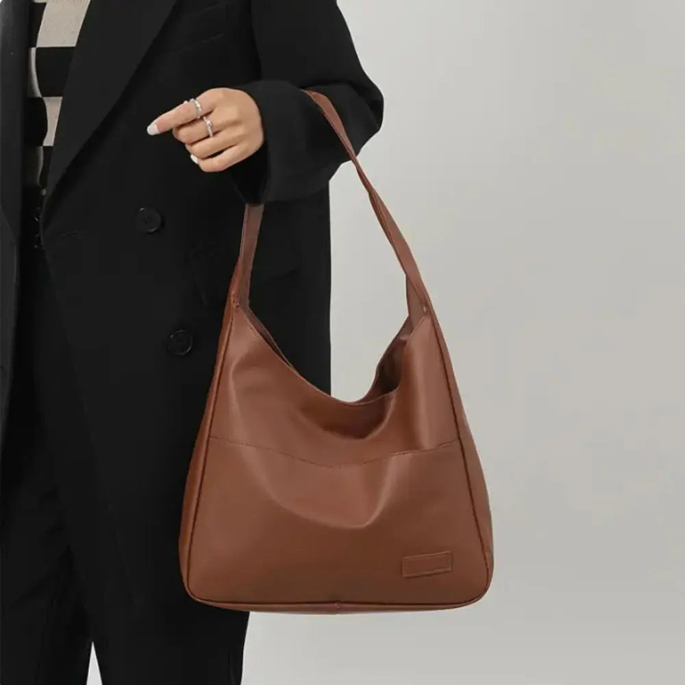 Marilyn - Vegan Leather Hobo Shoulder Bag - Samberule