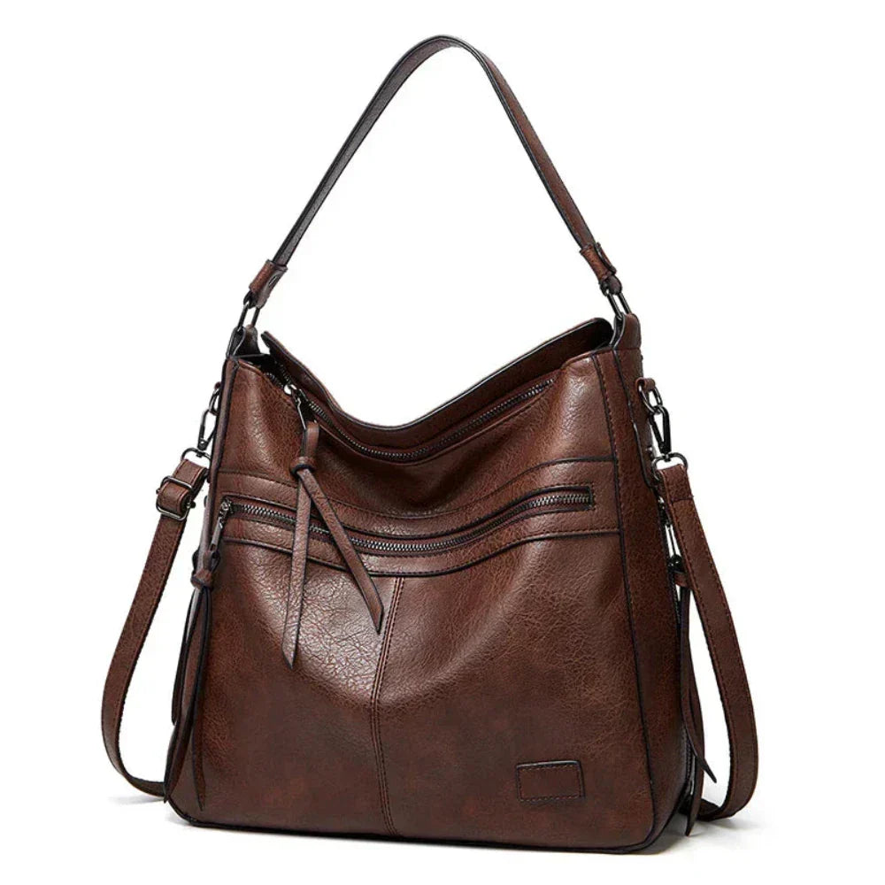 Judy - Vegan Leather Shoulder Bag - Samberule