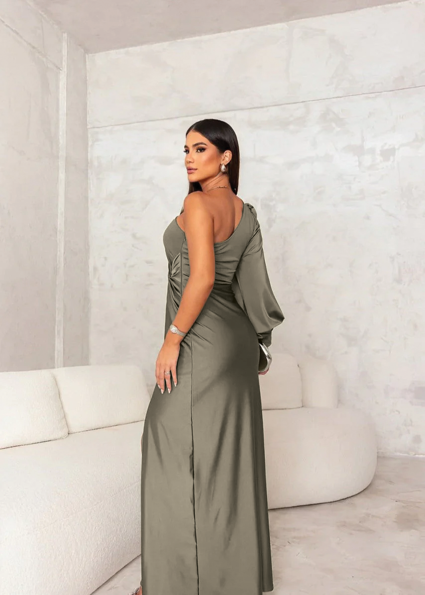 Mia - One-Shoulder Maxi Dress - Samberule