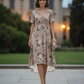 Kathy - Wrap Midi Dress - Samberule