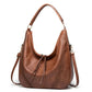 Jean - Vegan Leather Slouchy Hobo Bag - Samberule