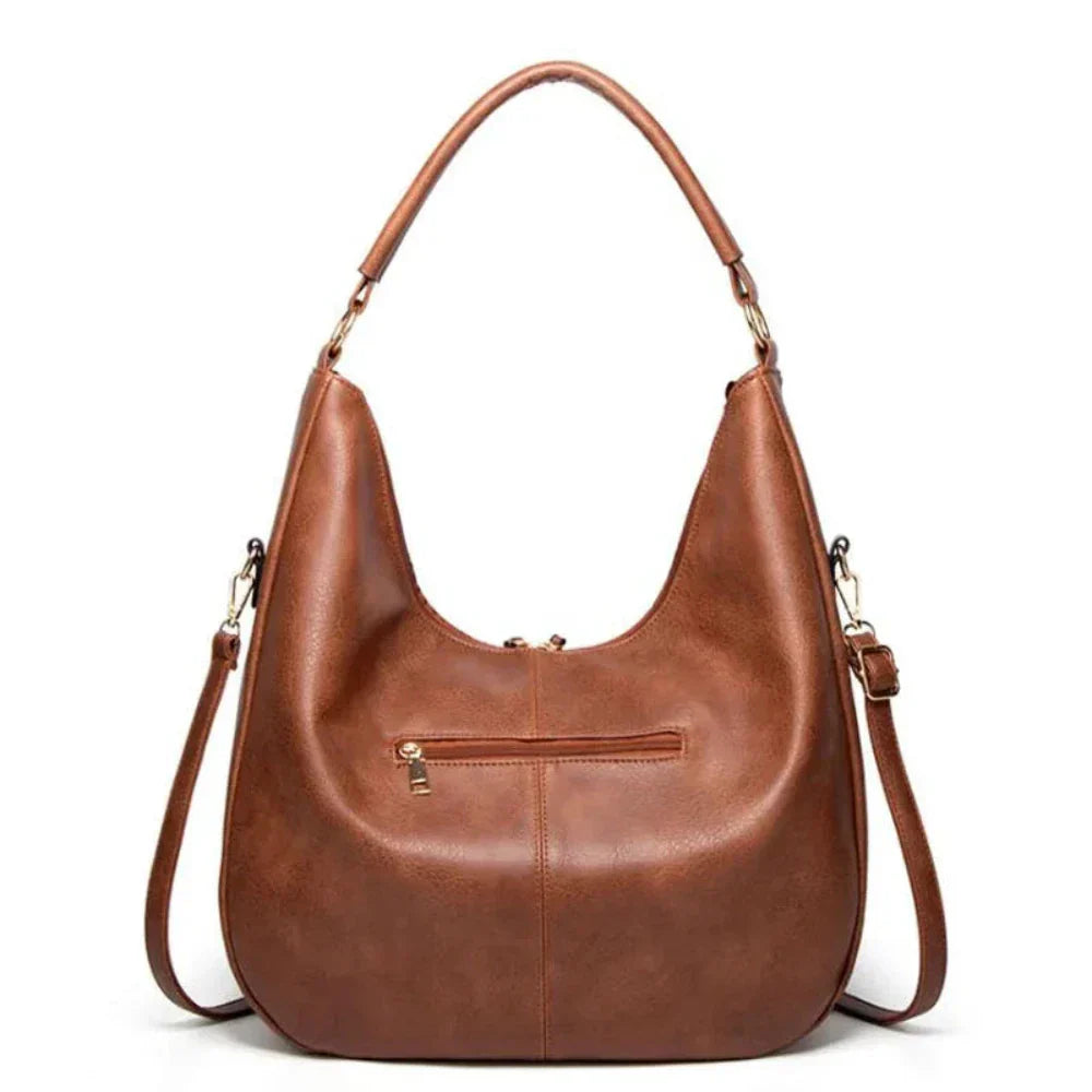 Jean - Vegan Leather Slouchy Hobo Bag - Samberule
