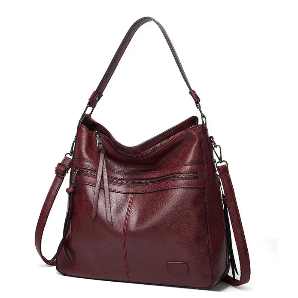 Judy - Vegan Leather Shoulder Bag - Samberule
