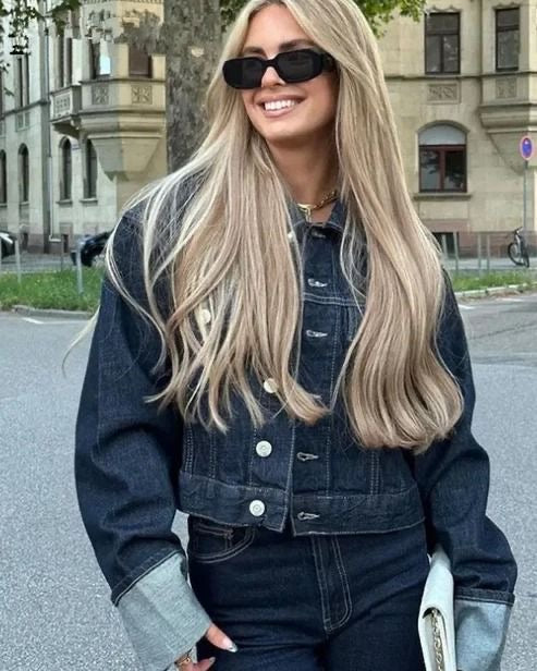 Lauren | Women’s Spring Cropped Jacket Pants Set - Samberule