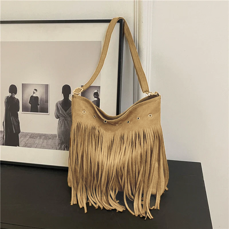 Maria - Fringe Shoulder Bag - Samberule