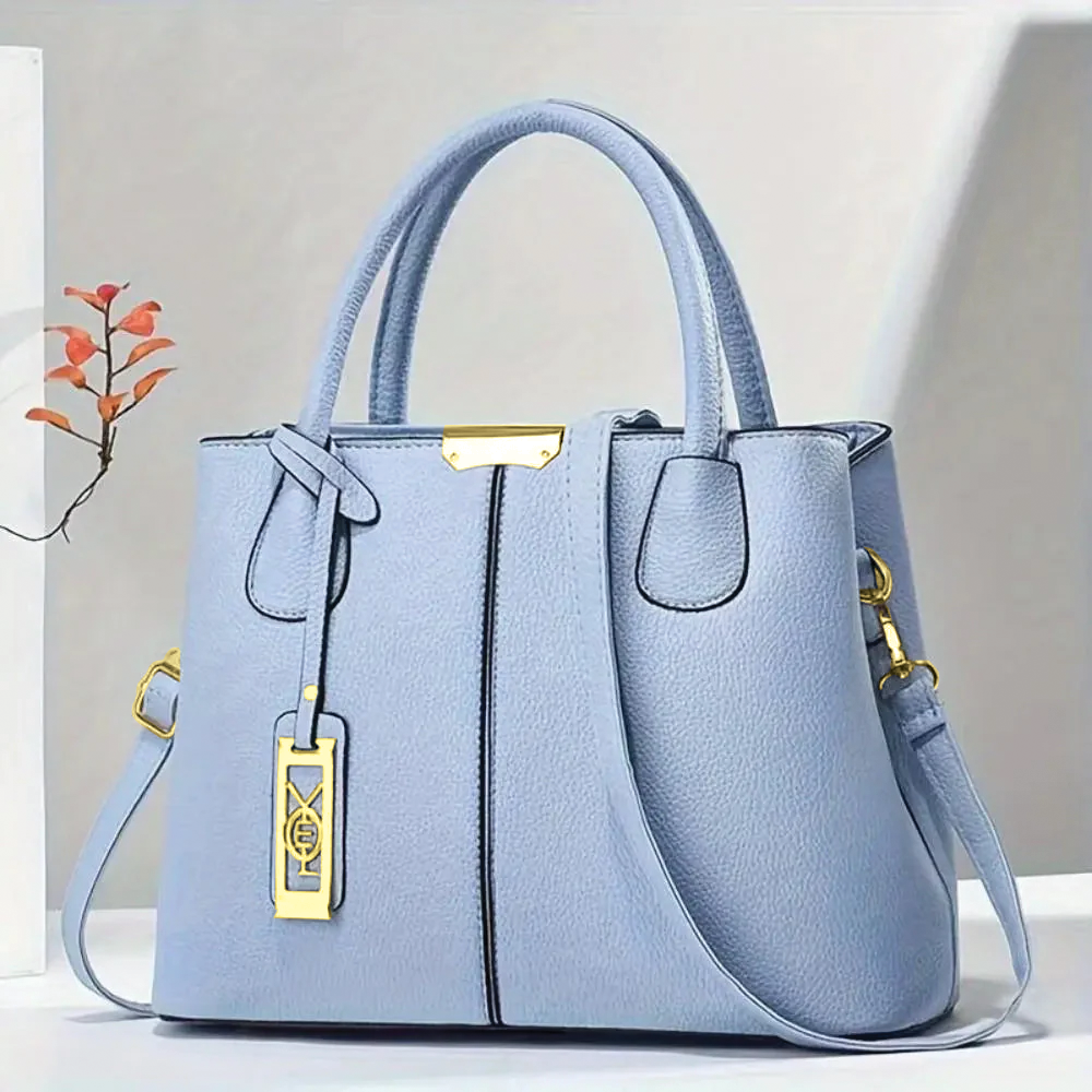 Martha - Vegan Leather Structured Handbag - Samberule