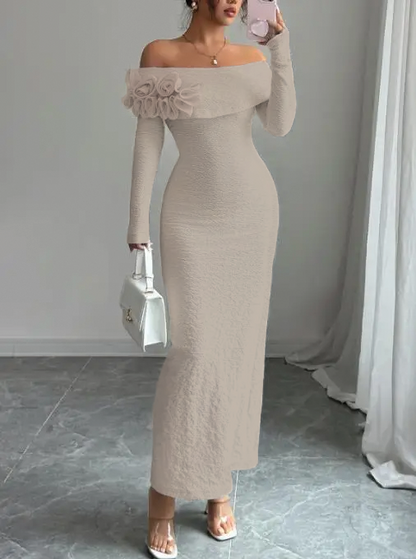 Jade - Off shoulder Bodycon Dress - Samberule