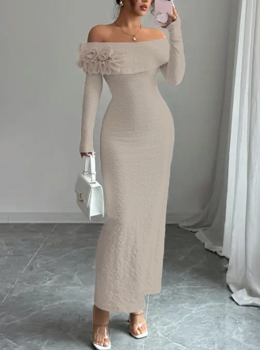 Jade - Off shoulder Bodycon Dress - Samberule