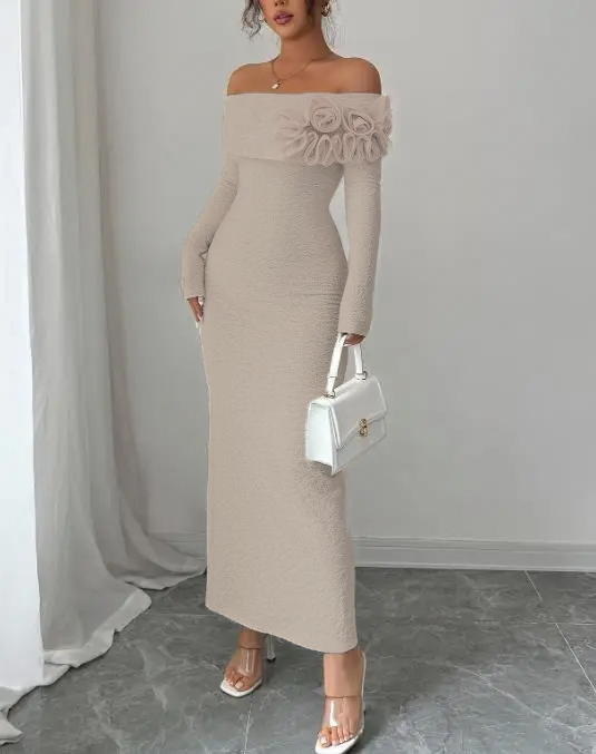 Jade - Off shoulder Bodycon Dress - Samberule