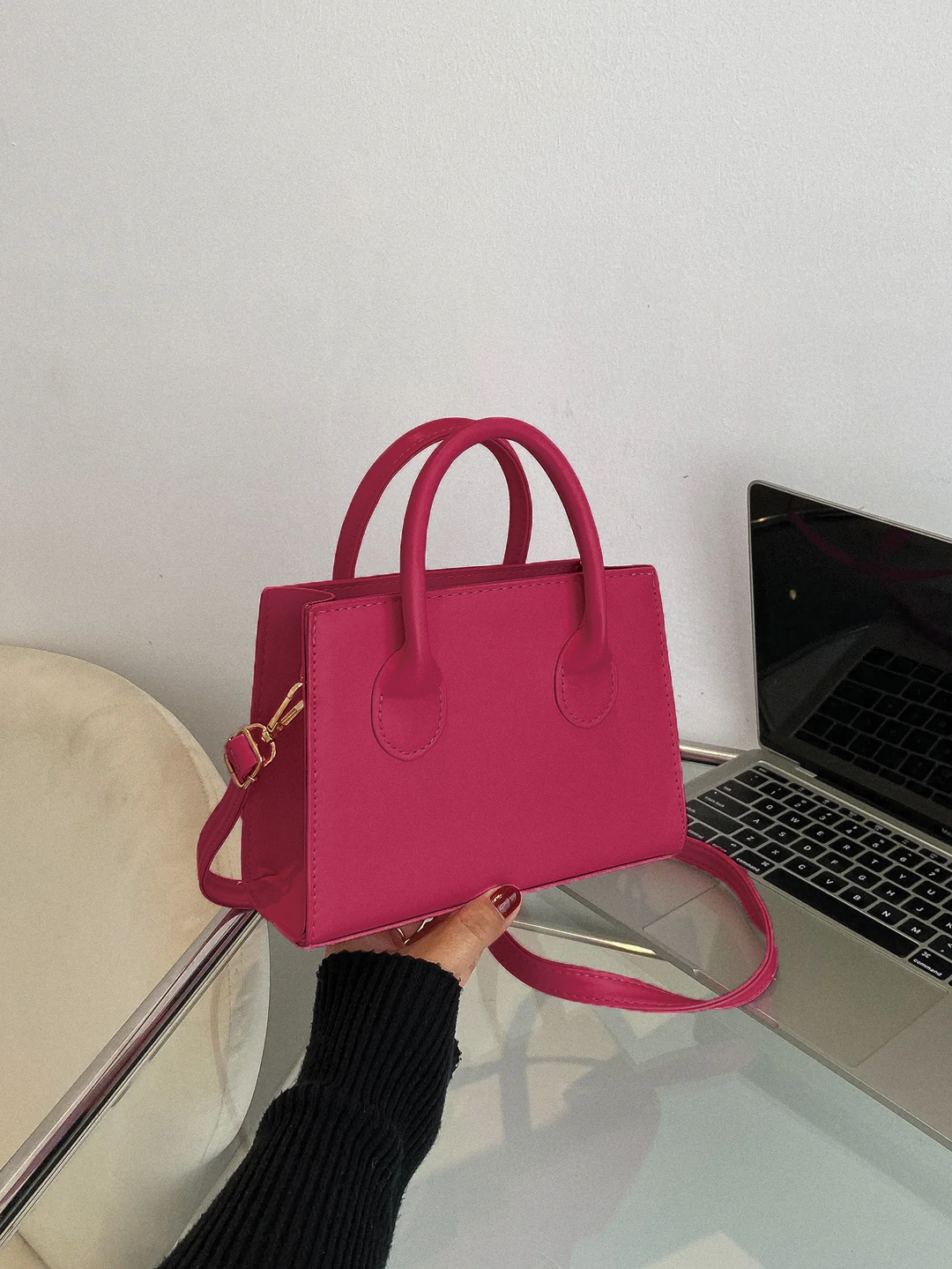 Joan - Vegan Leather Mini Crossbody Bag - Samberule