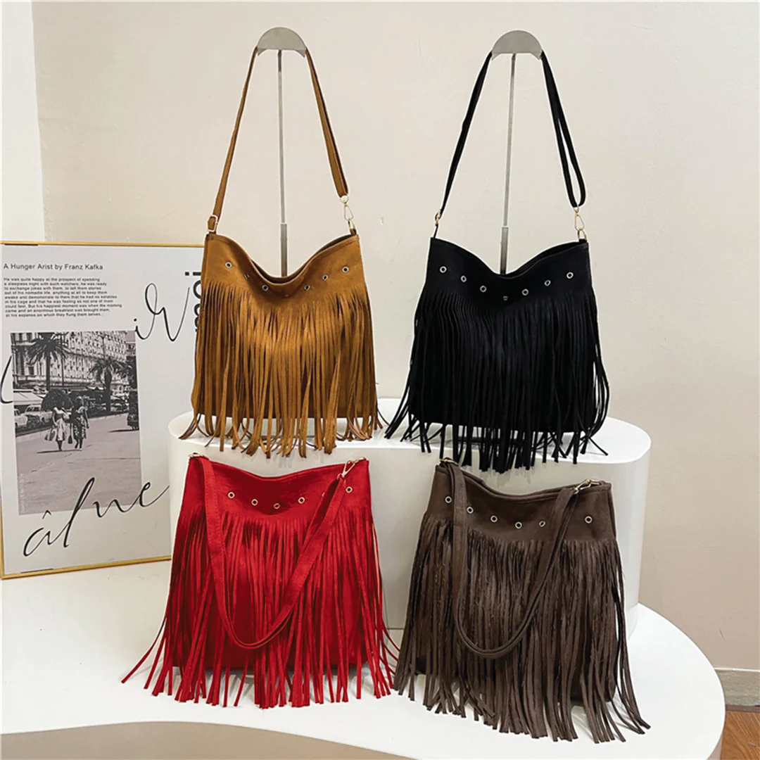 Maria - Fringe Shoulder Bag - Samberule