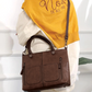 Delilah - Vegan Leather Structured Tote Handbag - Samberule