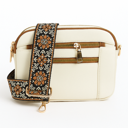 Christine - Vegan Leather Crossbody Shoulder Bag - Samberule