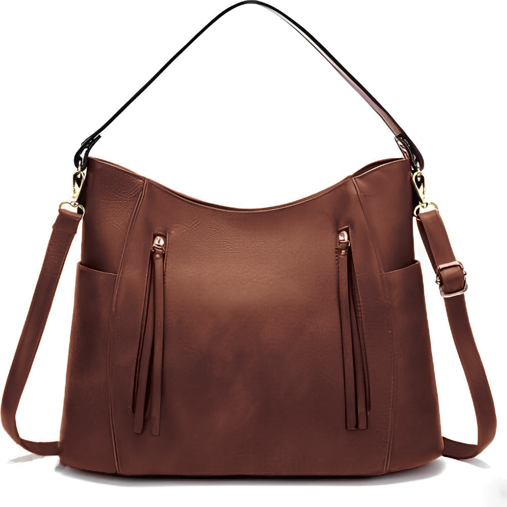 Colleen - Vegan Leather Hobo Bag - Samberule