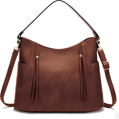 Colleen - Vegan Leather Hobo Bag - Samberule