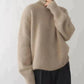 Veloria | Women's Knit Sweater – Turtleneck Fit
