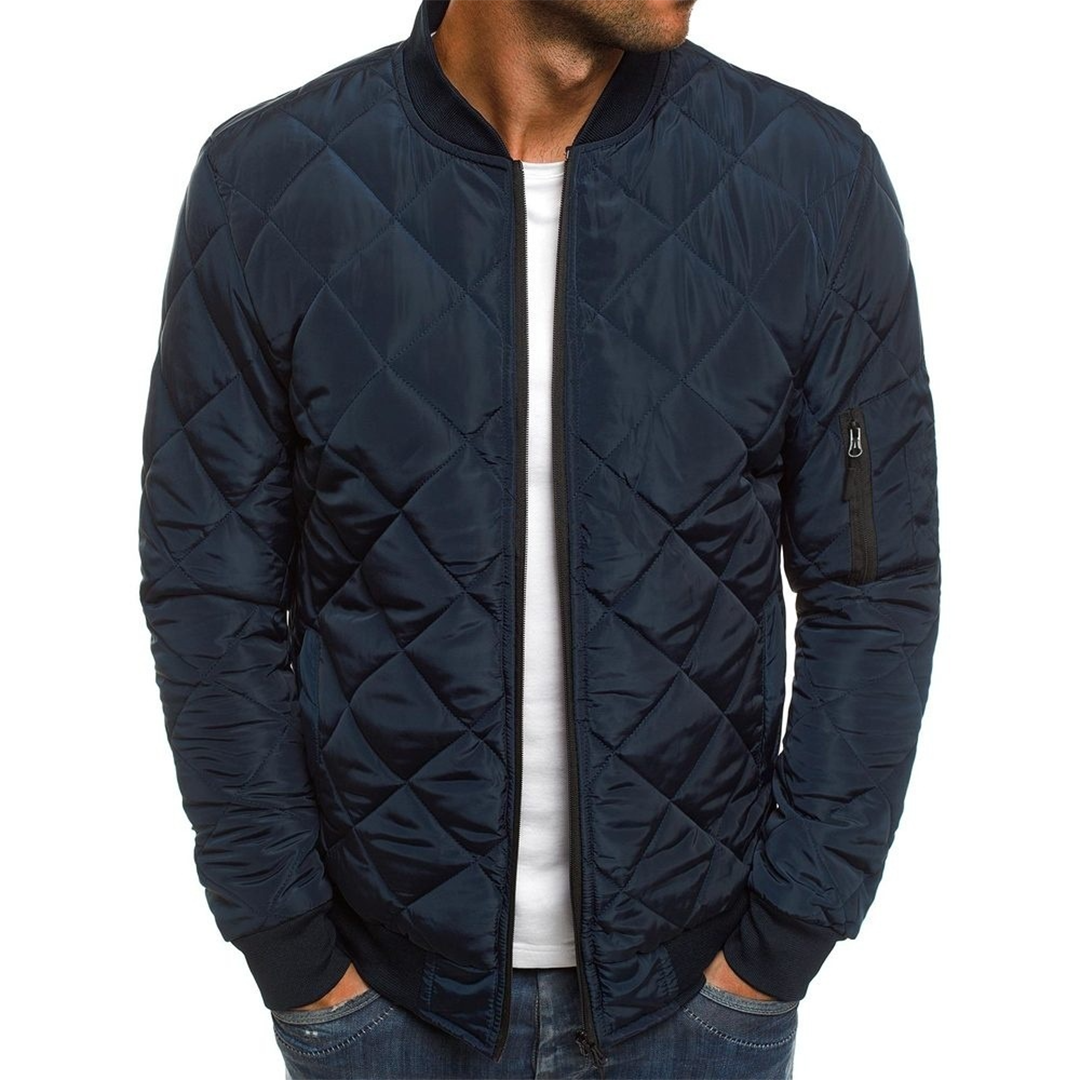 Victor | Streetwear Inspired Quilted Jacket For Men - Samberule