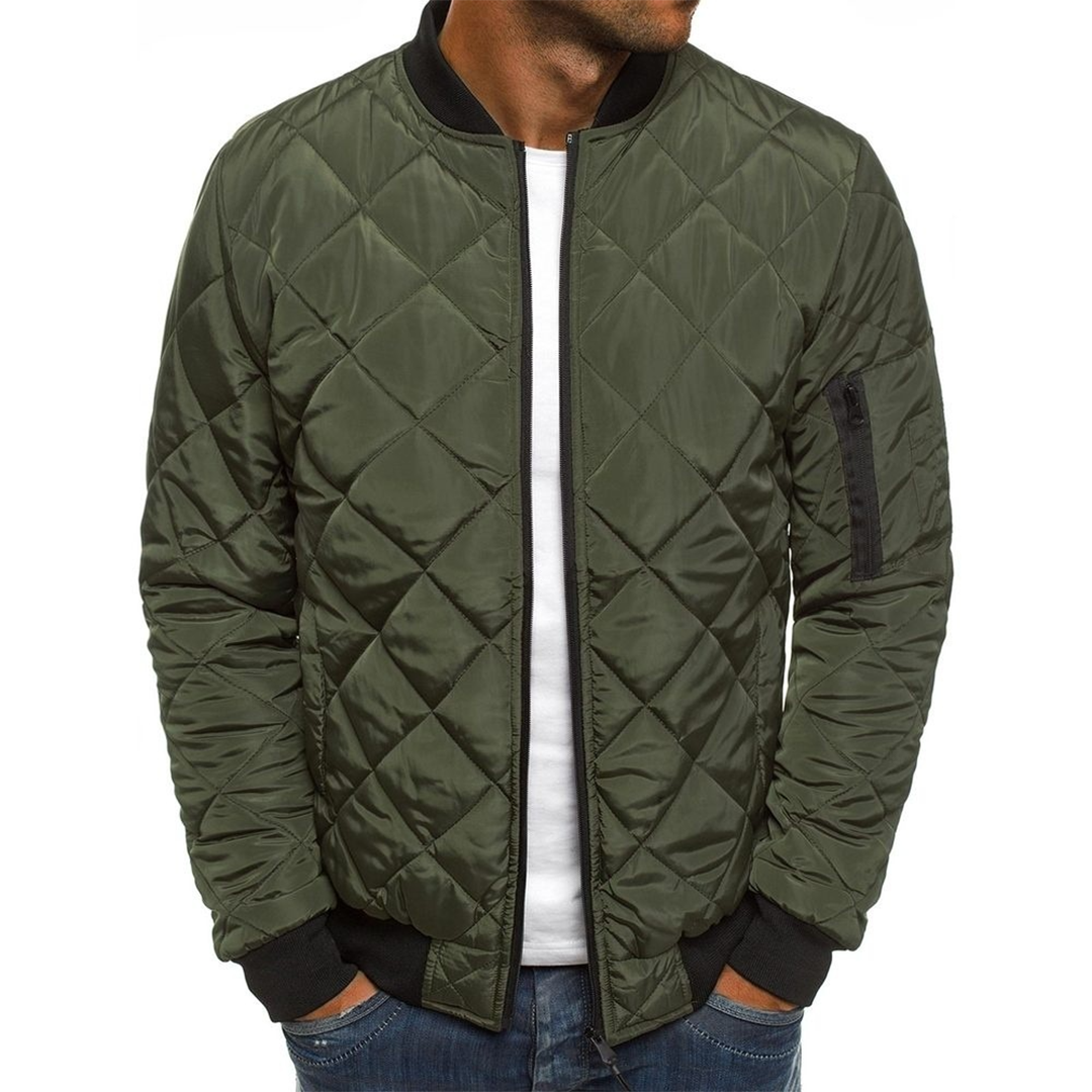 Victor | Streetwear Inspired Quilted Jacket For Men - Samberule