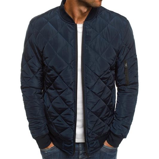 Victor | Streetwear Inspired Quilted Jacket For Men - Samberule