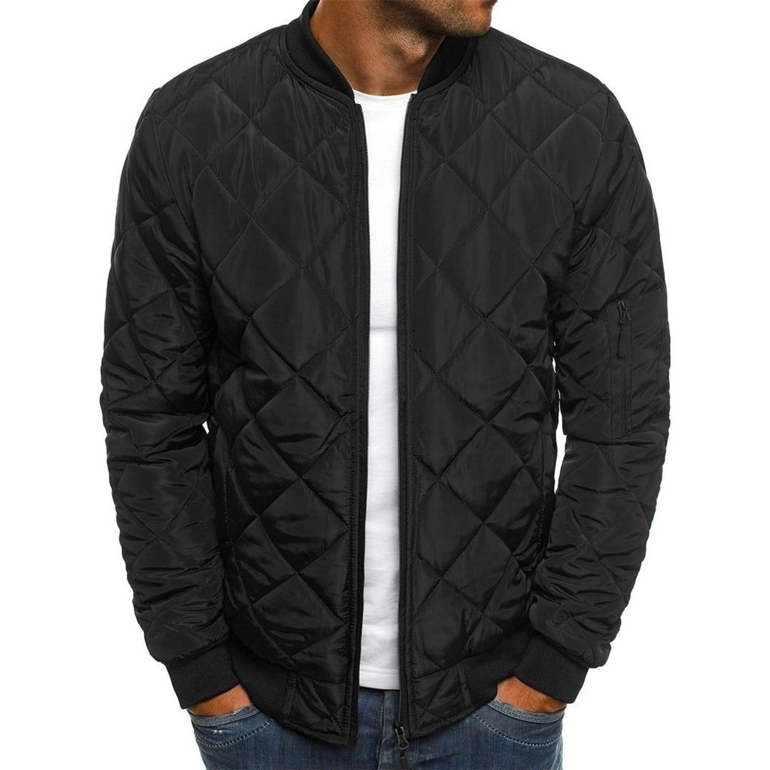 Victor | Streetwear Inspired Quilted Jacket For Men - Samberule