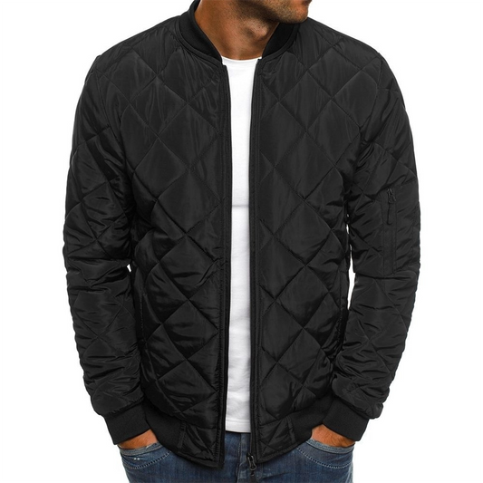 Victor | Streetwear Inspired Quilted Jacket For Men - Samberule