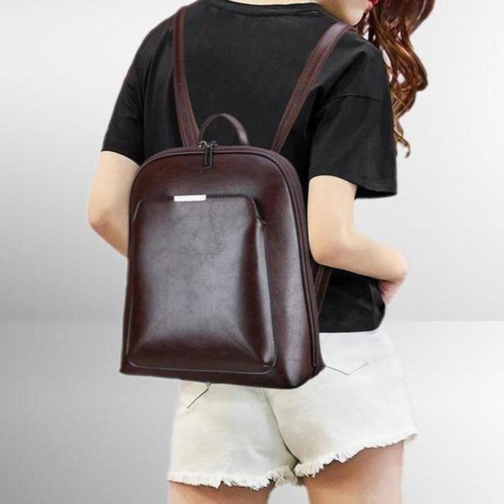 Amanda - Vegan Leather Backpack - Samberule