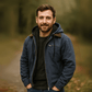 Nathan | Men’s Casual Zip-Up Hooded Jacket - Samberule