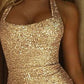 Lily - High-Slit Evening Dress - Samberule