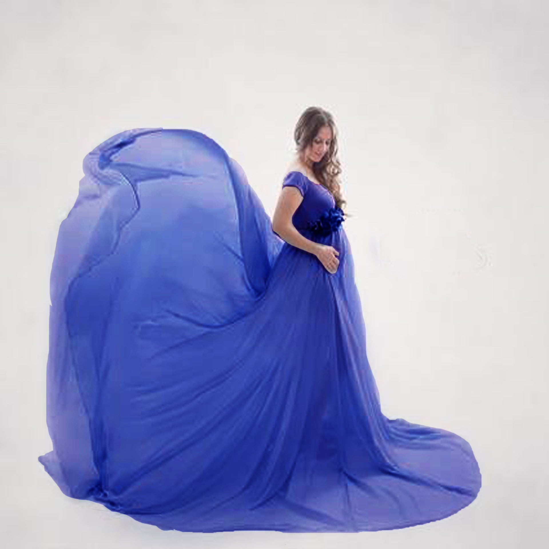 Cynthia Maternity Gown Dress - Samberule