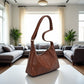 Judith - Vegan Leather Shoulder Hobo Bag - Samberule