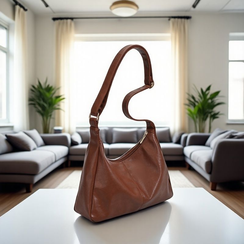 Judith - Vegan Leather Shoulder Hobo Bag - Samberule