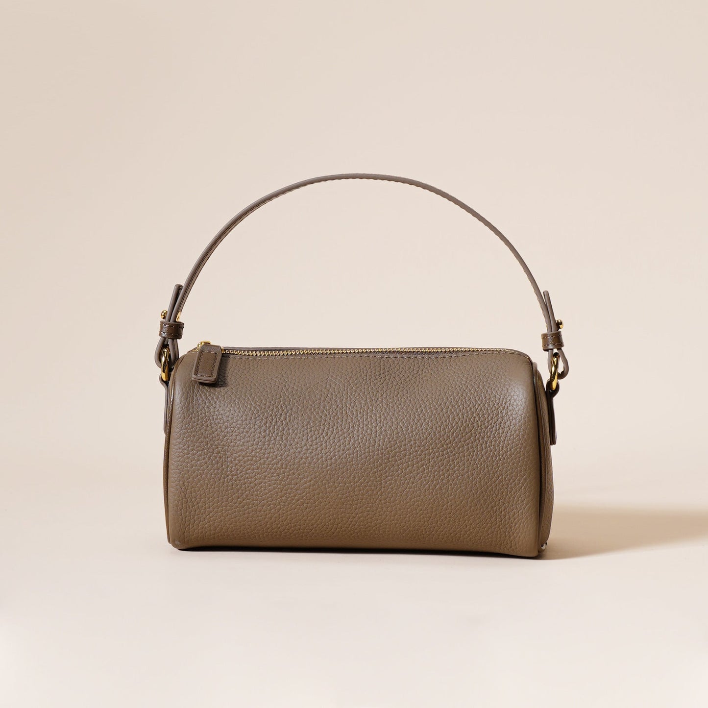 Angela - Shoulder Leather Baguette Bag - Samberule