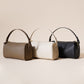 Angela - Shoulder Leather Baguette Bag - Samberule