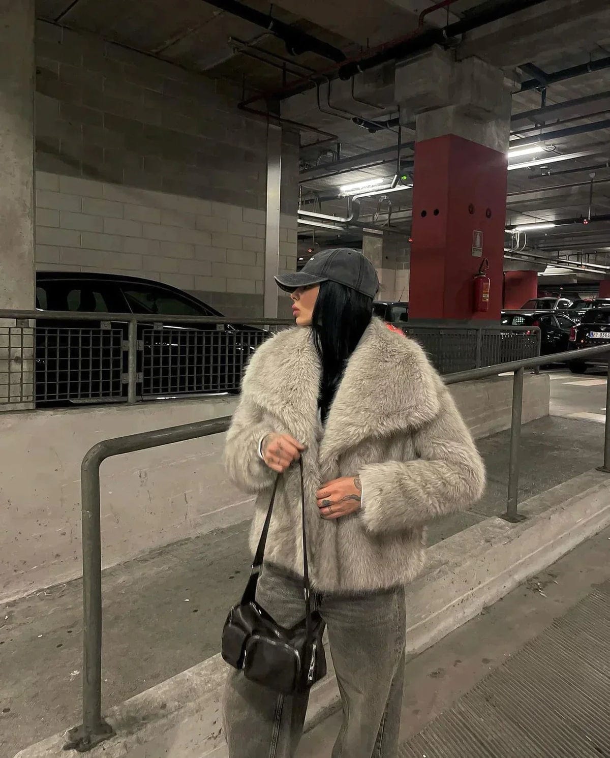 Noemie | Chic Faux Fur Coat | Women’s Fashion