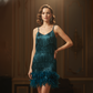 Lena - Glamorous Sequin Cocktail Dress - Samberule