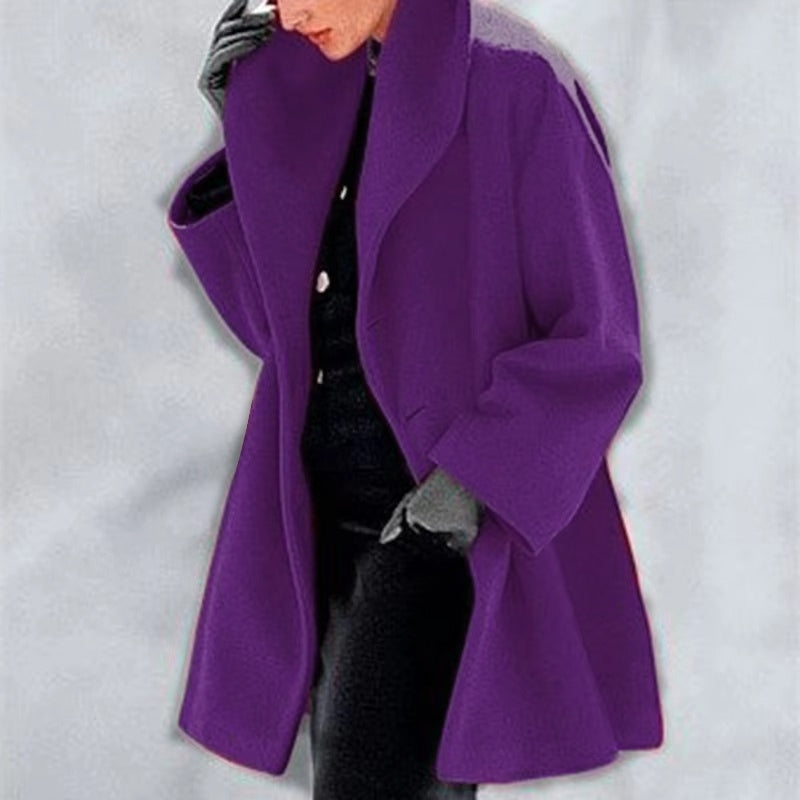 Leontine | Women's Wool Coat – Refined Tailored Warmth