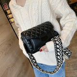 Kathryn - Vegan Leather Quilted Crossbody Bag - Samberule