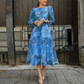 Raelynn - Floral Midi Dress - Samberule
