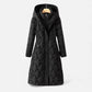 Women’s Quilted Longline Winter Coat - Samberule
