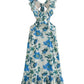 Bethany | Floral Elegant Ruffle Maxi Dress