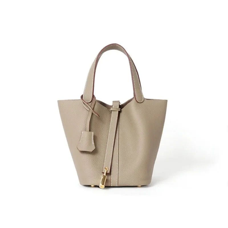 Ann - Leather Tote Bag - Samberule