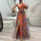 Evelyn - Floral Tulle Dress - Samberule