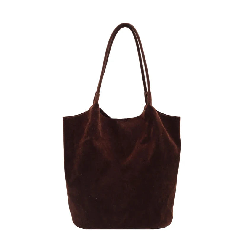 Judy - Suede Tote Bag - Samberule