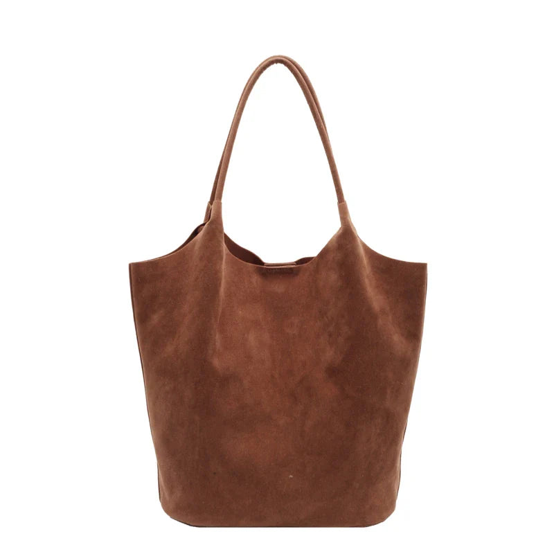 Judy - Suede Tote Bag - Samberule